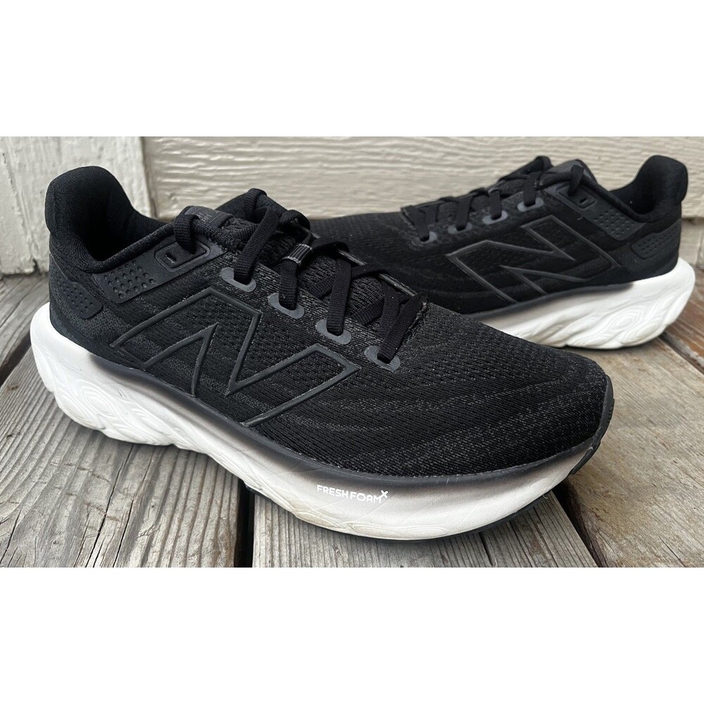 New Balance Fresh Foam X 1080v13 Women's 8.5 D Running Shoes - Black/White